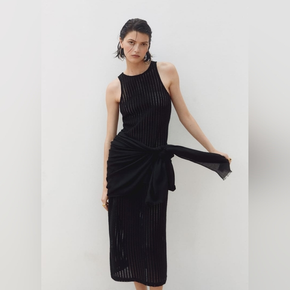 MANGO Openwork dress - Picture 2 of 4